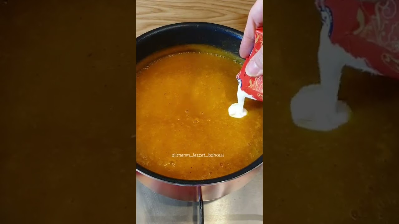 Kremalı Havuç Çorbası (Çok Pratik ve Besleyici)???????????? #shorts #short #shortvideo #cooking