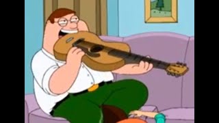 Peter Griffin eat a guitar for 10 minutes