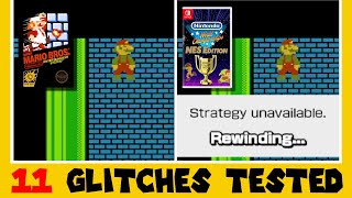 11 Old Glitches Tested In Nintendo World Championships Nes Edition
