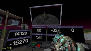 Garry's Mod - Gallax13: Rocket Launch to moon with landing