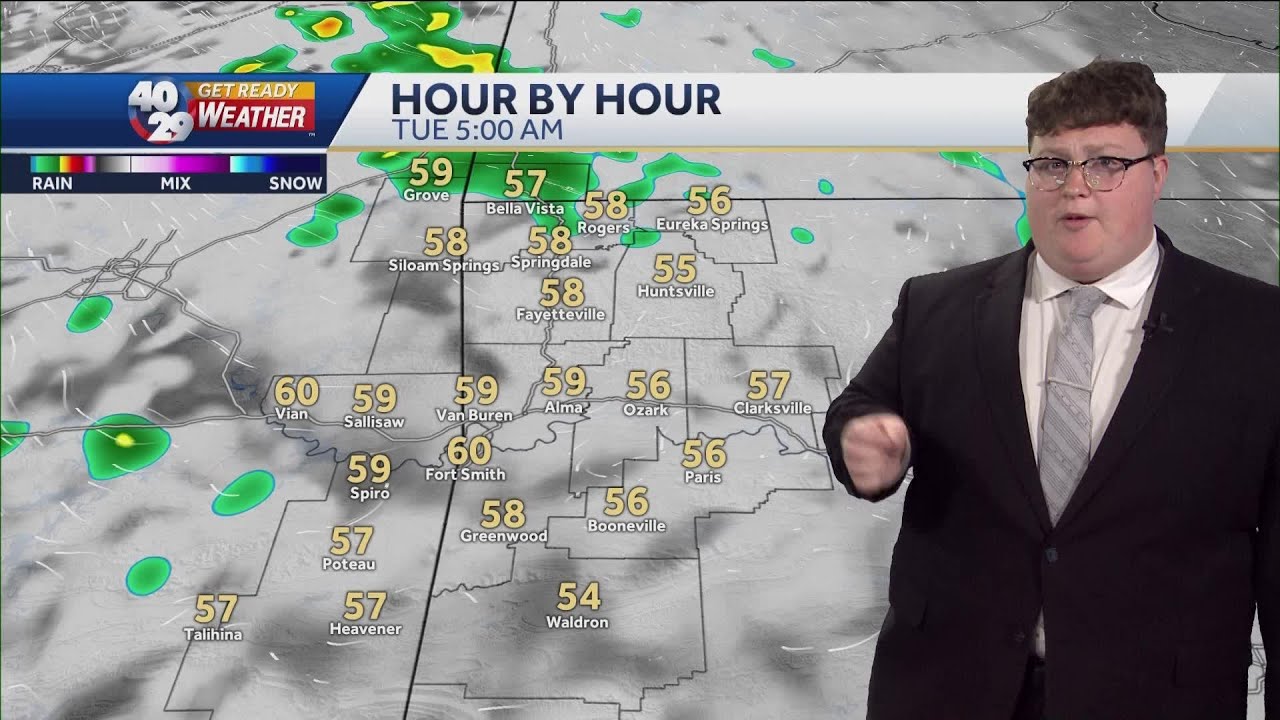 Warming up after a chilly start in Arkansas - YouTube