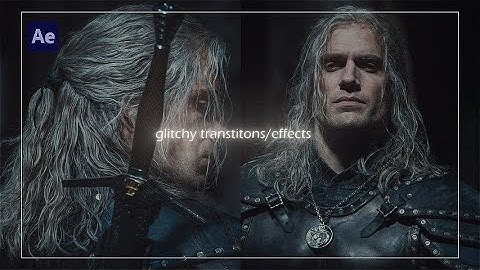glitchy transitions/effect ideas | after effects tutorial