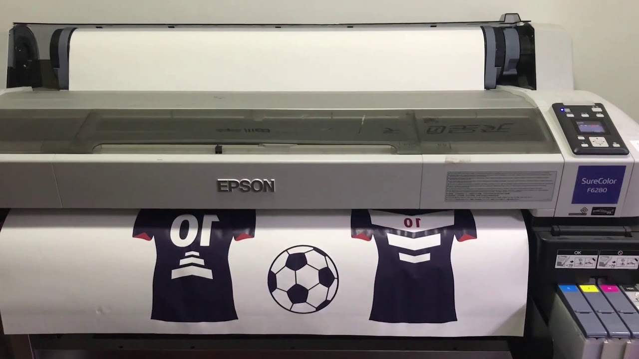 100g 36inch Sublimation Paper Print with Epson Printer YouTube