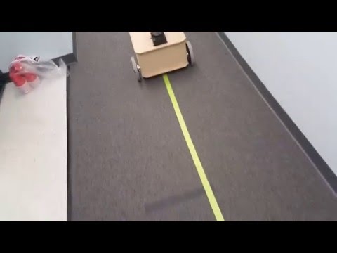 Line Following Initial Test [ROS + OpenCV]