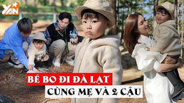 Bé Bo cực đáng yêu khi được Hòa Minzy đưa đi chơi cùng với Erik và Đức Phúc