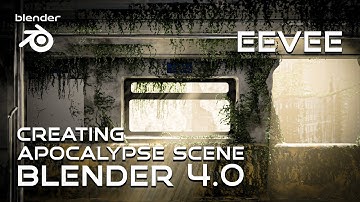 Apocalypse Metro - Using Blender EEVEE | Blender 4.0