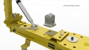 UnoLiner straightening bench and accessories, all videos