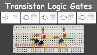Famous #21:  Making Logic Gates from Transistors Profile