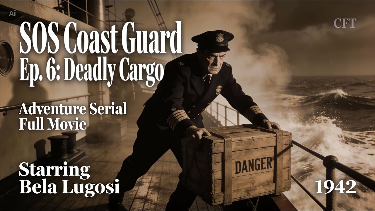 SOS Coast Guard Ep. 6: Deadly Cargo | Adventure Serial Full Movie | Starring Bela Lugosi