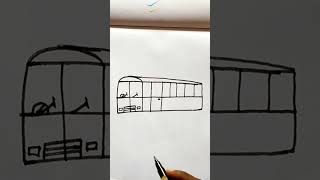 easy bus drawing