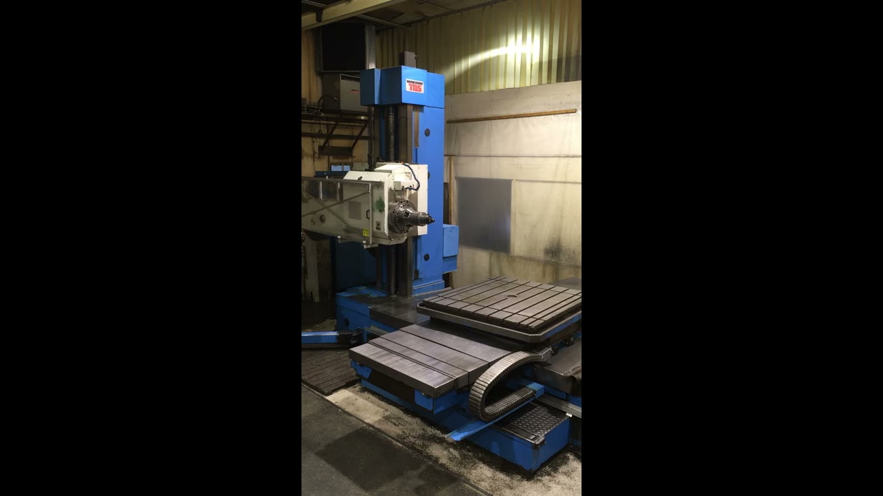 Tos WH105CNC 4 12 CNC Table Type Boring Mill
