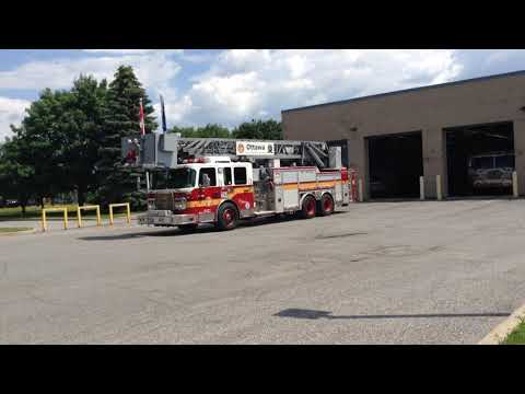 Ottawa Fire Service L53 Non-Urgent Response & Happy Canada Day!