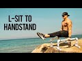 How to L- Sit Press to Handstand Tutorial | Scott Mathison