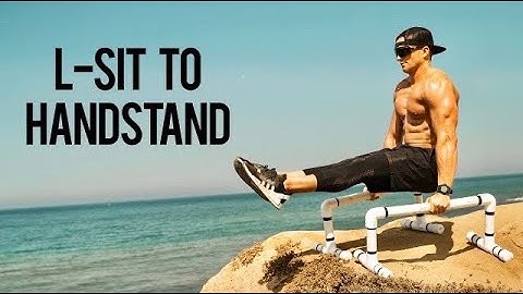 How to L- Sit Press to Handstand Tutorial | Scott Mathison