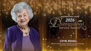 Chyrl Russell — 2026 Distinguished Service Award
