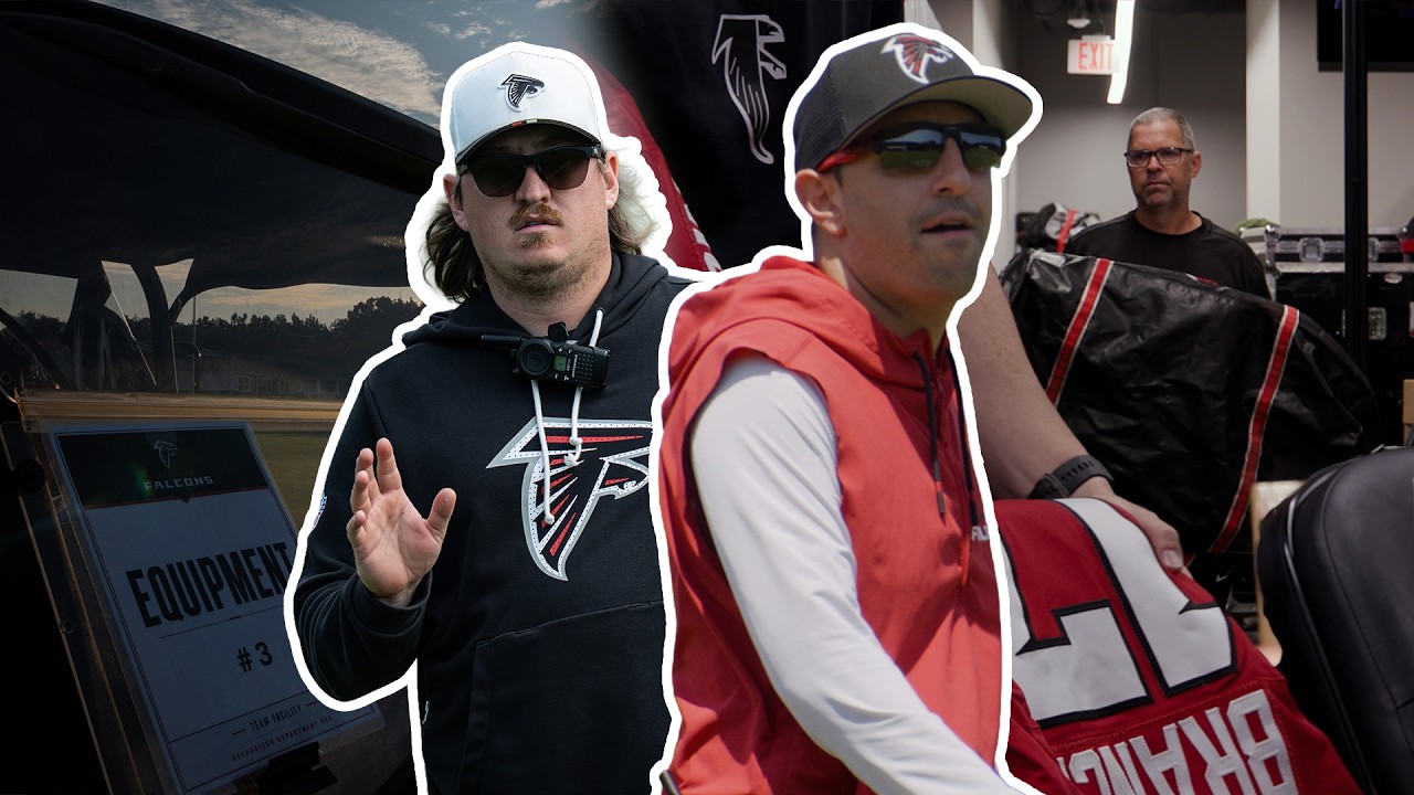 Thumbnail for How an NFL Equipment staff prepares the team for game day | Atlanta Falcons