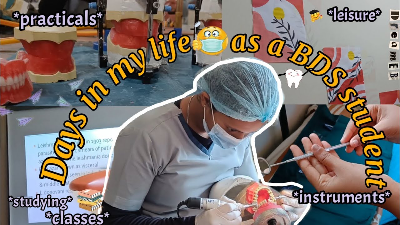 Days in my life as a Dental student🦷📚| practicals ,classes ,studying ...