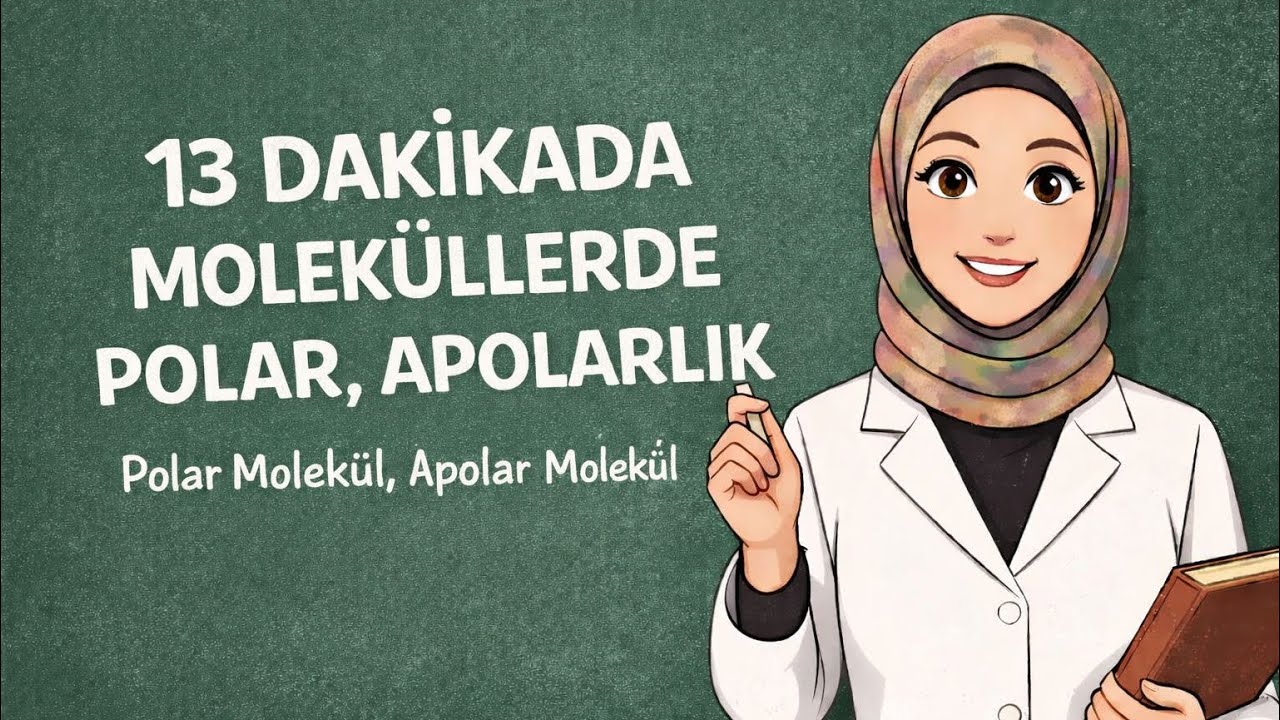 Moleküllerde Polar & Apolarlık | En Net Anlatım