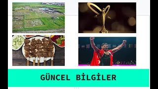 Güncel & genel kültür Bölüm 21.