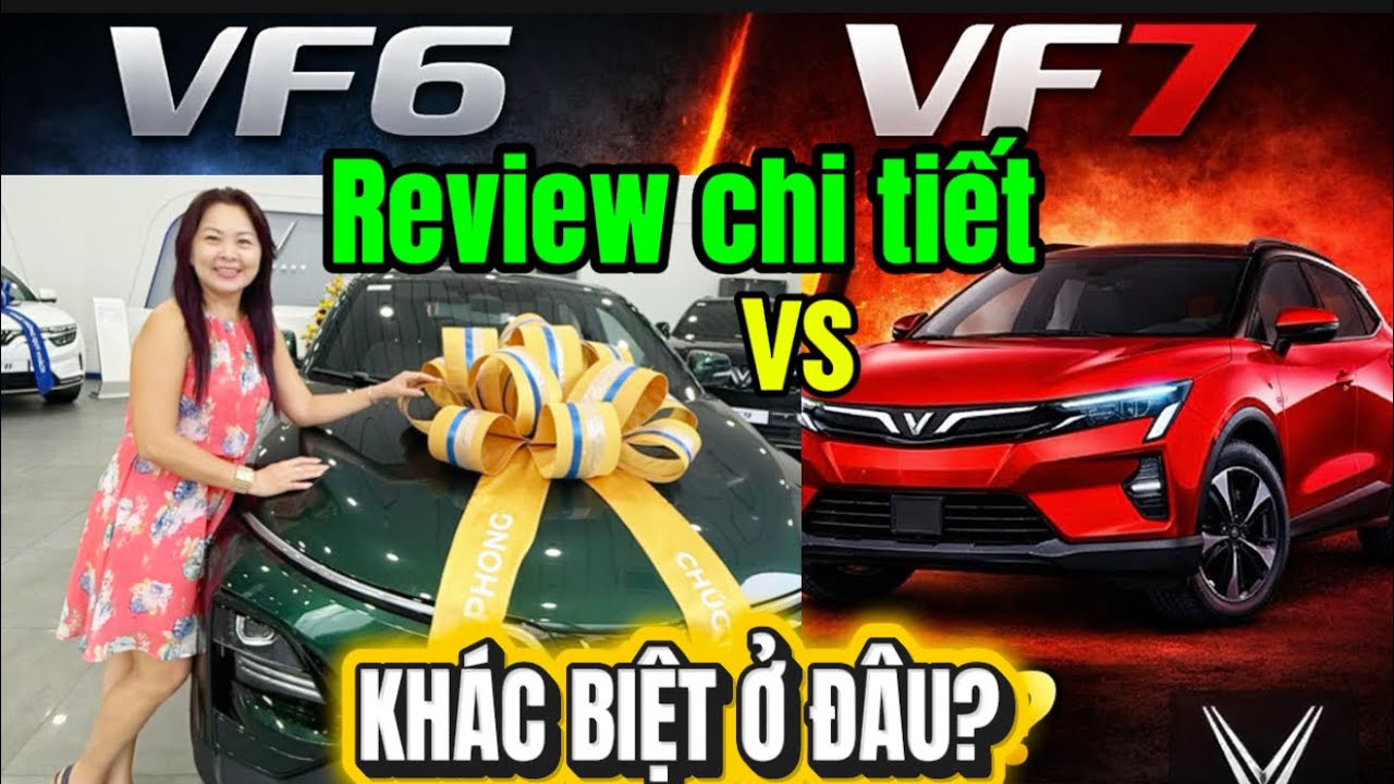 Cận Cảnh Nội Ngoại Thất VinFast VF6 & VinFast VF7 – Đẹp Hơn Mong Đợi