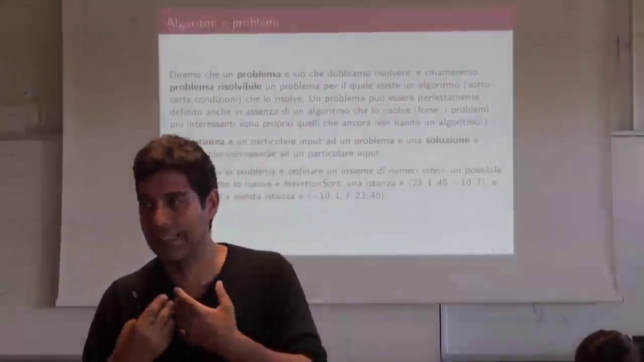 Lezione 1 - Algoritmi e Strutture Dati - 25 settembre 2018