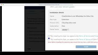 Install and Configure WhatsApp Extension in Zoho Cliq | Step-by-Step Tutorial