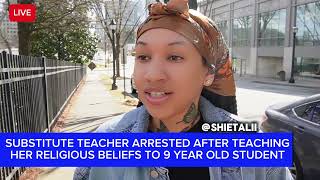 “I TOLD MY STUDENT THAT MARY IS A HOOO”…. Substitute teacher jailed after…. 