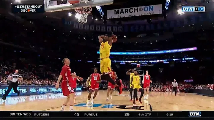 Bruno Fernando's #BTNStandout Dunk vs. Wisconsin