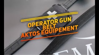 Démo, Eagle Industrie : Operator gun belt  - Inner belt - IFAK