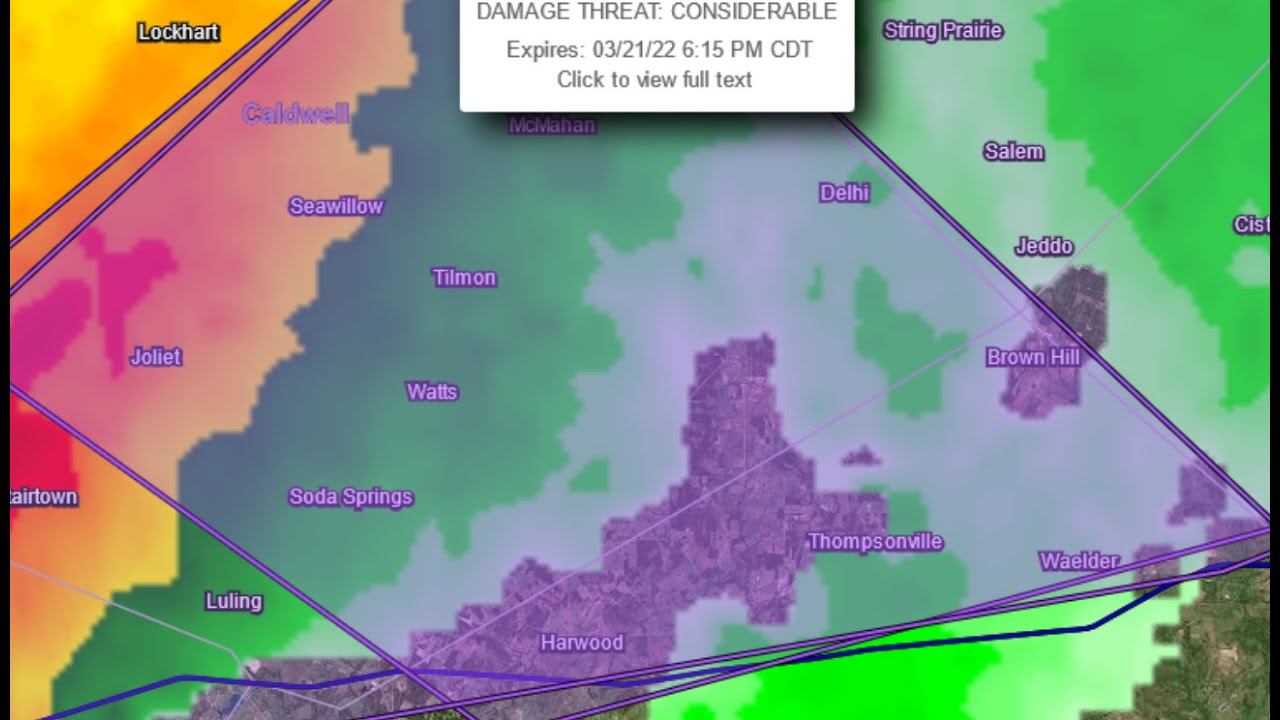 TEXAS SEVERE WEATHER COVERAGE - LIVE - YouTube