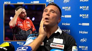 'I FEEL SORRY FOR JONNY CLAYTON' - Gerwyn Price on EMOTIONS of defeating friend at World Grand Prix