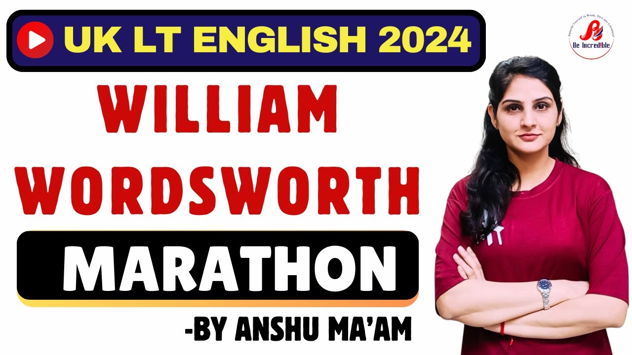 🔴William Wordsworth revision