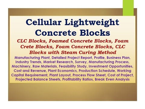 Concrete block plant business plan