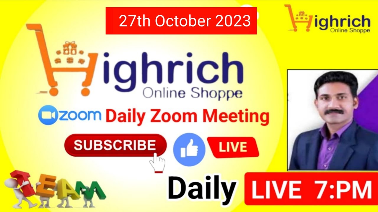 PRIVILEGE PLAN PRESENTATION 27th October Live 7:pm | Zoom Meeting | Watch Full Video