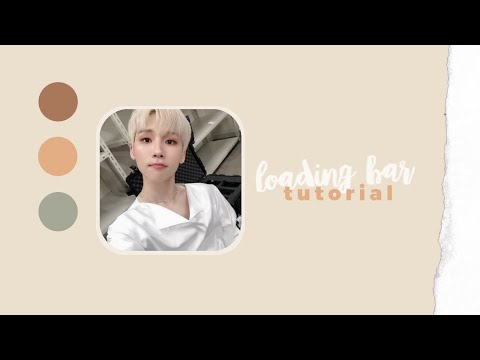 alight motion || loading bar tutorial 🍨