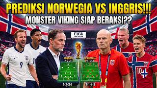 PREDIKSI NORWEGIA VS INGGRIS: Terbongkar! Celah Fatal Skuad Inggris yang Siap Dihancurkan Haaland