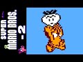 Super Mario Bros. -2 (SMB2 Hack) Garfield Mode Playthrough