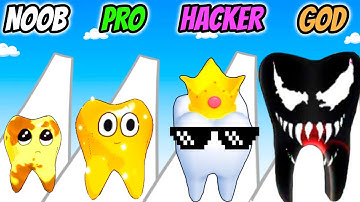 Smile Rush - NOOB vs PRO vs HACKER vs GOD