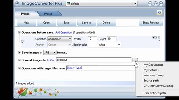 ImageConverter Plus: convenient interface