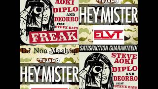 Hey Mister Freak - Deorro x Steve Aoki x Diplo x Tujamo (DJ Noa Mashup)