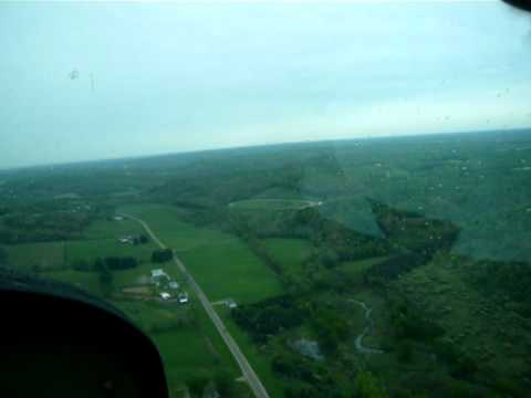 Tiny Airplane Take Off in Hocking Hills