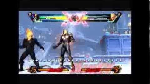 UMVC3 Cross Assault Glitch Combo Spencer and Ghost Rider