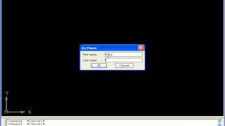 Free AutoCAD Tutorial - How to create AutoLisp with Dialog Box 3/8 - AutoCAD All Version