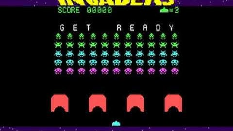 Space Invaders 1995 mp4 HYPERSPIN DOS MICROSOFT EXODOS NOT MINE VIDEOS