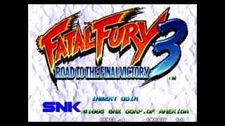 Fatal Fury 3  VOICE COLLECTION & sound effects