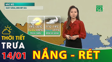 Thời tiết trưa và chiều ngày 14/01/2021: Miền Bắc ngày nắng, đêm rét sâu | VTC14