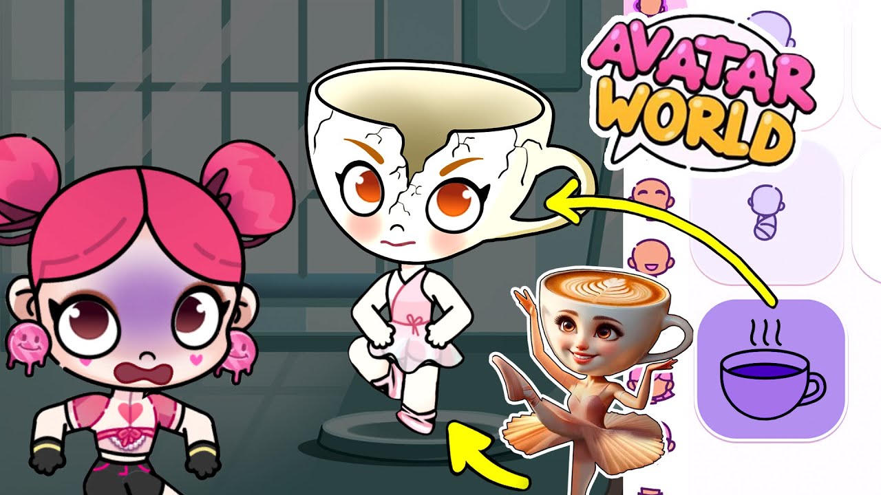 EASY! HOW TO CREATE BALLERINA CAPUCHINA IN AVATAR WORLD 🌍 PAZU – Pink ...
