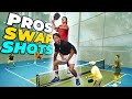 Can Pickleball Pros BEAT 5.0s with ALTERNATING SHOTS?