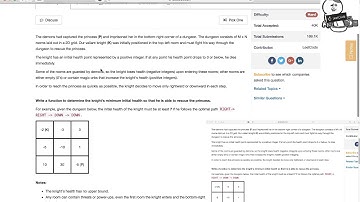 小Q刷Leetcode第14期 174