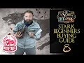 Buying your first House Stark unit expansion in A Song of Ice and Fire the Miniatures Game